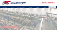 Desktop Screenshot of materialhandlingtech.com